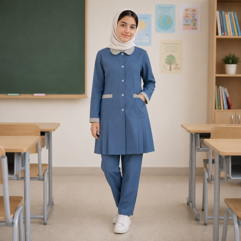 لباس‌فرم مدرسه دخترانه/ کدG۰۴۰۰۵